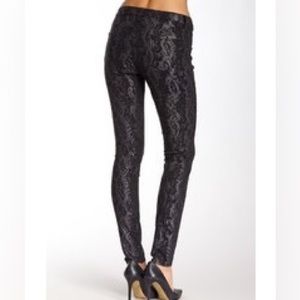 7 For All Mankind Snake Print Pants